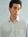 Arrow Slim Fit Checked Smart Formal Shirt