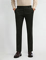 Arrow Mid Rise Carson Tapered Fit Trousers