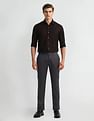 Arrow Horizontal Striped Cotton Shirt