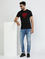 Tommy Hilfiger Crew Neck Flock T-Shirt