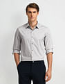 Arrow Newyork Brooklyn Ultra Slim Fit Vertical Striped Shirt