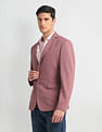 Arrow Zero Calorie Slim Fit Knit Blazer