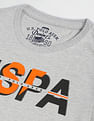 U.S. Polo Assn. Denim Co. Crew Neck Brand Print Heathered T-Shirt