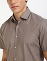 Calvin Klein Jeans Striped Regular-Fit Dobby Woven Shirt