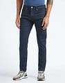 Flying Machine Slash Slim Tapered Fit Rinsed Jeans