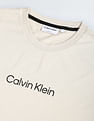 Calvin Klein Transitional Cotton Solid T-Shirt