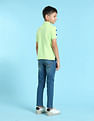U.S. Polo Assn. Kids Boys Ribbed Collar Pique Polo Shirt