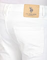 U.S. Polo Assn. Denim Co. Harold Slim Straight Fit White Jeans