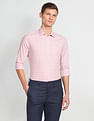 Arrow Tartan Check Manhattan Slim Fit Shirt