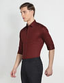 Arrow Manhattan Slim Fit Vertical Stripe Shirt