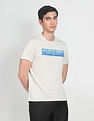 U.S. Polo Assn. Denim Co. Crew Neck Brand Print Heathered T-Shirt