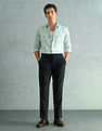 Arrow Newyork Slim Fit Smart Printed Shirt
