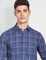Arrow Sports Tartan Check Cotton Shirt