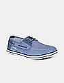 U.S. Polo Assn. Men Round Toe Canvas Rooster Boat Shoes