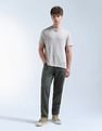 Flying Machine Cobain 90's Loose Fit Cropped Chinos