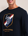 U.S. Polo Assn. Brand Printed Regular Fit Sweater