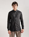 Calvin Klein Jeans Geometric Slim Fit Poplin Woven Shirt