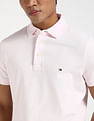 Tommy Hilfiger Solid Slim-Fit Cotton Polo Shirt
