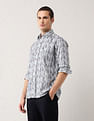 Arrow Sport Geometric Printed Pure Cotton Shirt