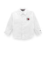 Tommy Hilfiger Kids Boys Organic Cotton Solid Shirt