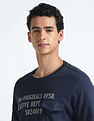 Flying Machine Flap Pocket Cotton T-Shirt