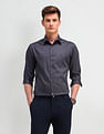 Arrow Newyork Slim Fit All-Over Pattern Shirt