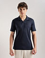 Calvin Klein Jeans Solid Slim Fit Cotton Polo Shirt