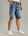 Tommy Hilfiger Relaxed-Fit Solid Mid Rise Shorts