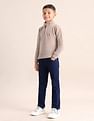 U.S. Polo Assn. Kids Boys Patterned Knit Sweater