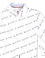 U.S. Polo Assn. Kids Boys Button Down Collar Brand Print Shirt