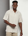 Tommy Hilfiger Cuban Collar Seersucker Shirt