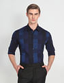 Arrow Newyork Colour Block Cotton Twill Shirt