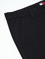 Tommy Hilfiger Kids Sleek Black Solid Trousers