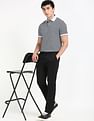 Tommy Hilfiger Kids Sleek Black Solid Trousers
