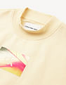 Calvin Klein Illuminated Box Logo Crew Neck Sweatshirt