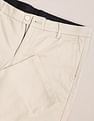 U.S. Polo Assn. Herringbone Textured Casual Trousers