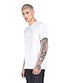 Calvin Klein Men White Crew Neck Brand Print T-Shirt