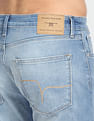 Flying Machine Slash Slim Tapered Fit Mid Rise Jeans
