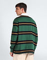 Tommy Hilfiger Horizontal Stripe Oversized Rugby Polo Shirt