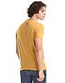 U.S. Polo Assn. Denim Co. Yellow Brand Print Cotton T-Shirt