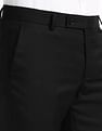 Arrow Mid Rise Carson Tapered Fit Trousers