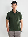 Arrow Textured pattern Regular Fit Polo Shirt