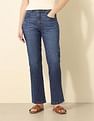 U.S. Polo Assn. Women High Rise Straight Fit Jeans