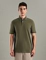 Tommy Hilfiger Solid Regular-Fit Cotton Polo T-Shirt