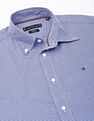 Tommy Hilfiger Houndstooth Regular-Fit Twill Woven Shirt