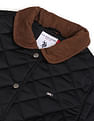 U.S. Polo Assn. Women Contrast Corduroy Collar Solid Quilted Jacket