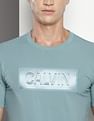 Calvin Klein Brand Print Slim Fit T-Shirt