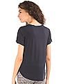 GAP Women Blue Mix And Match Short Sleeve Sleep Shirt