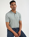 Calvin Klein Sustainable Monologo Solid Polo Shirt
