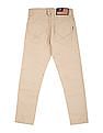 U.S. Polo Assn. Kids Boys Solid Slim Fit Trousers